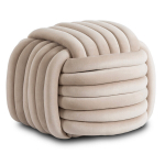 Pufas prie tualetinio stalo Mebel Elite MAGMA kreminis