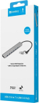 Sandberg 136-66 huby i koncentratory USB 3.2 Gen 1 (3.1 Gen 1) Type-A + Type-C 5000 Mbit/s