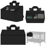 Vaiki&scaron;kos lovytės &scaron;oninis organizatorius Lionelo Sidepocket Medium Black