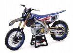 Yamaha Yz450 Motocross Eli Tomac 2022 modelis 1:12