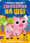 A&scaron; spalvinu ir klijuoju lipdukus. Gyvūnai kaime 3 metai - Anna Podg&oacute;rska