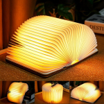 LED knygų lempa, naktinė lemputė (12 cm &scaron;iltai balta)