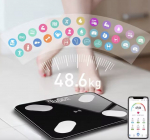 Svarstyklės i&scaron;maniosios svarstyklės su bluetooth funkcija ir programėle