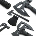 Toporėlis Tomahawk Kirvis Plaktukas I&scaron;gyvenimui Gaisrininko Kirvis 40cm