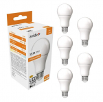 LED lemputė Avide, 13W A60 E27 4000K 5vnt