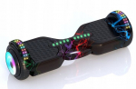 Juodas riedis su bluetooth ir LED 6.5 Colių