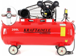 Alyvos kompresorius KD1473, 200L 2 stūmokliai + Separatorius, 3,8 kW, 590 l/min