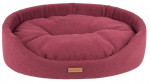 Amiplay ovalus guolis Montana Burgundy M, 52x44x14 cm
