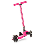 Vaiki&scaron;kas paspirtukas Micro Maxi Deluxe Pink