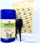 Augaliniai plaukų dažai Indigo Sattva Ayurveda, mėlynai juodi, 150 g