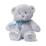 GUND Mano pirmasis pliu&scaron;inis me&scaron;kutis, mėlynas, 25 cm