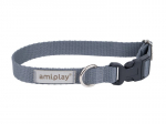 Amiplay reguliuojamas antkaklis Samba, S, Grey
