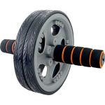 Pilvo preso treniruoklis - ratukas Power system Dual Core Ab Wheel.
