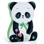 Siluetų dėlionė Djeco su panda, DJ07282c, 24 d.