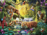 Dėlionė Ravensburger Ramūs tigrai, 1500 d.