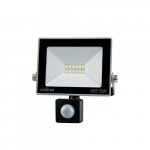 Kroma led s 10w pilka 6500k smd led projektorius su judesio jutikliu Struhm 150 x 111 x 50 mm
