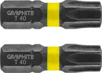 Graphite smūginiai antgaliai Tx40 x 25 mm, 2 vnt.