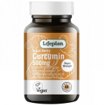 Maisto papildas Lifeplan Curcumin 500 mg, 60 kapsulių