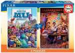 Dėlionės Disney pixar, 2 vnt. x 100 dalių