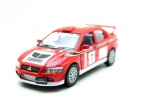 Automodelis Kinsmart Mitsubishi Lancer Evolution VII WRC