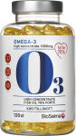 Maisto papildas Omega-3 Forte BioSalma 70%, 120 kapsulių