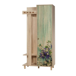 Prie&scaron;kambario komplektas Kalune Design 869(IV), &scaron;viesiai žalias/ąžuolo spalvos