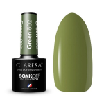 Ilgalaikis hibridinis nagų lakas Claresa Green 802, 5 g