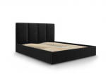 Lova Micadoni Home Pyla, 180x200cm, juoda