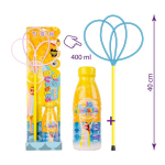 Muilo burbulų žiedas - Drugelis Multi + Muilo burbulų skystis 400 ml, TU3442