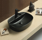 Praustuvas Mexen Iris, 50 cm, Black mat