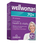 Maisto papildai vyresnio amžiaus moterims Wellwoman 70+, 30 tablečių