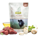 Isegrim Pouch Roots Wild Boar Monoprotein suaugusiems &scaron;unims su &scaron;erniena, 410 g