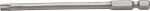 Antgalis 1/4" Torx T20, 100mm, 2 vnt., plieno S2