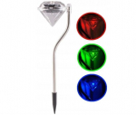 Lauko &scaron;viestuvas su saulės baterija Diament, 29 cm