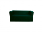 Sofa Wood Garden New Bergamo 156 Premium, tamsiai žalia