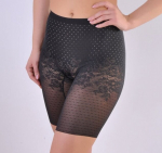 Liekninantys &scaron;ortai moterims Orhideja, juodi