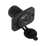 2xusb automobilinis įkroviklis
