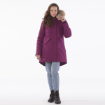 Huppa Moteri&scaron;ka žieminė parka VIVIAN 1, burgundy