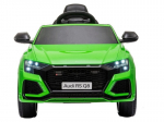 Elektrinis visureigis Audi RS Q8, žalias