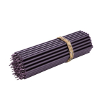 Bičių va&scaron;ko žvakės Danilovo No140, violetinės, 200 vnt.
