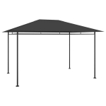 Pavėsinė, 4x3x2,7 m, pilka