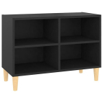 TV spintelė, 69,5x30x50 cm, juoda