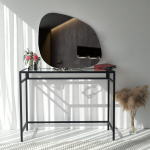 Veidrodis Kalune Design Soho Ayna 85x67cm, baltas