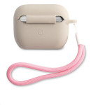 Guess GUACAPLSVSGP Vintage Silicone dėklas Airpods Pro