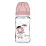Buteliukas su plačiu kaklu Canpol Babies, 240 ml, 0 mėn+