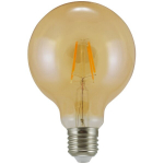 LED lemputė E27 FILAMENT G95 Vintage Amber 4W HEAT 2000K