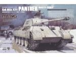 Meng Model - German Medium Tank Sd.Kfz. 171 Panther Ausf. A Early, 1/35, TS-046