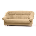 Sofa-lova Aleksandra 3S, smėlio spalvos/ruda
