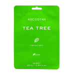 Lak&scaron;tinė arbatmedžio kaukė Kocostar Tea Tree Mask Sheet, 25 ml