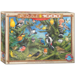 Dėlionė Eurographics, 6000-0967, Garden Birds, 1000 d.